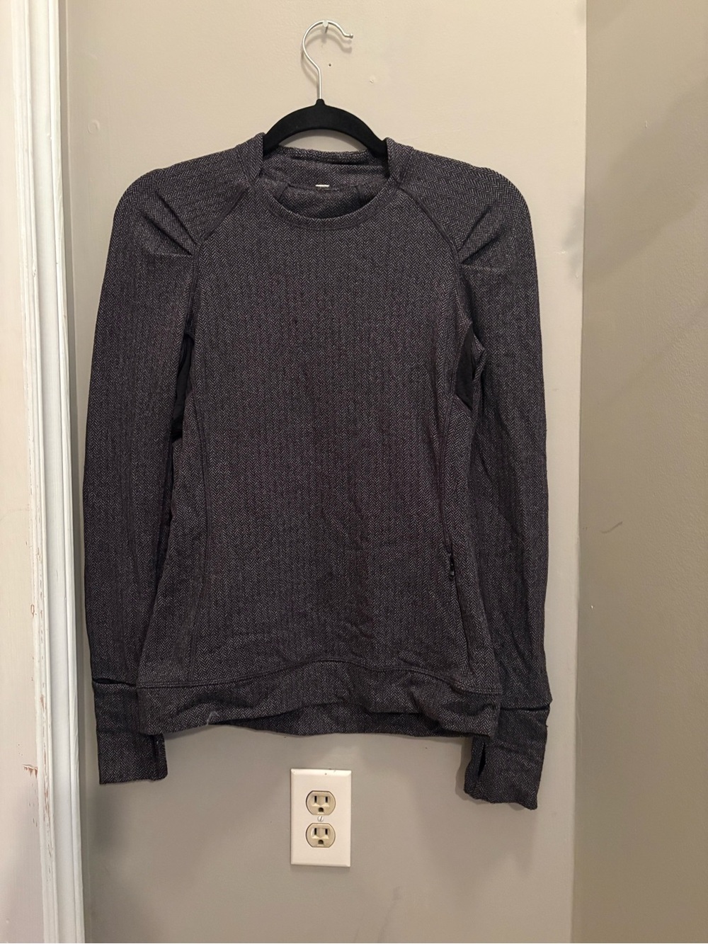 Lululemon Think Fast Long sleeve - Charcoal